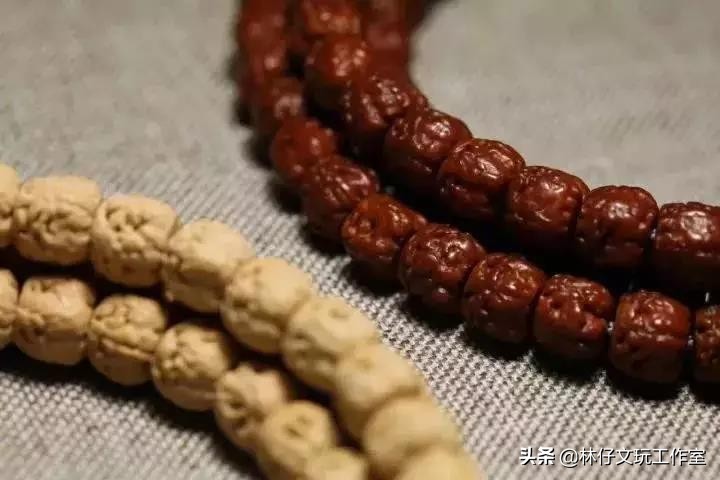 凤眼菩提手串文玩,天然百香籽菩提文玩手串
