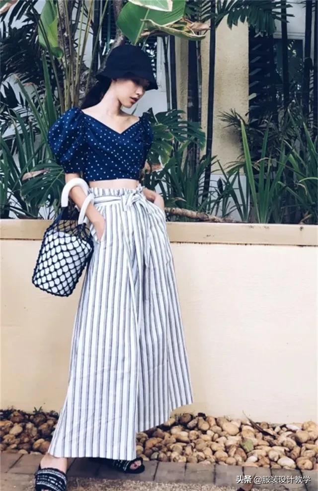 夏天穿什么面料的阔腿裤舒服,夏天流行什么阔腿裤啊