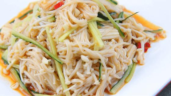 可以储存的红油金针菇做法,红油金针菇和香辣金针菇区别