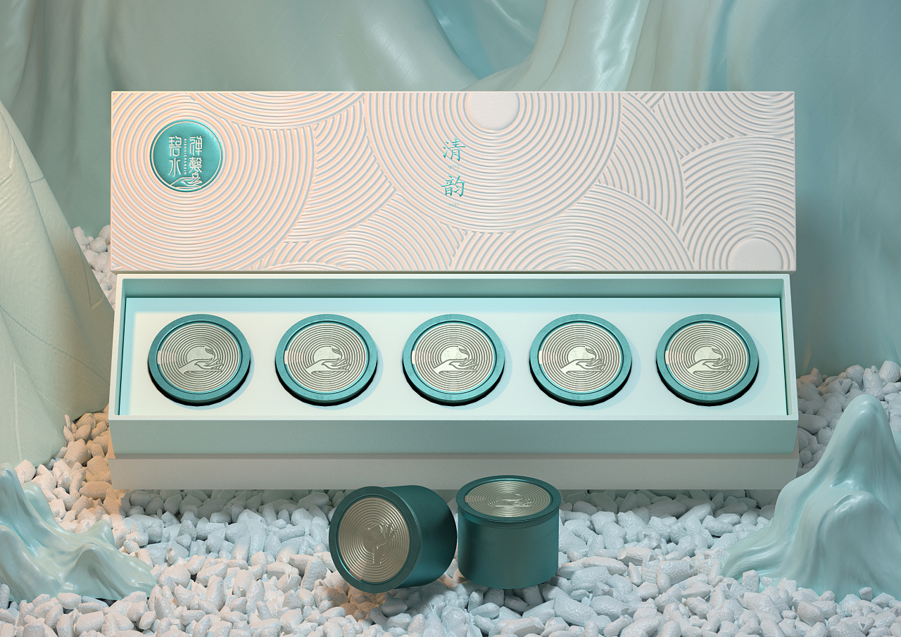 素雅的茶叶包装总能让人心旷,最有禅意的茶叶包装