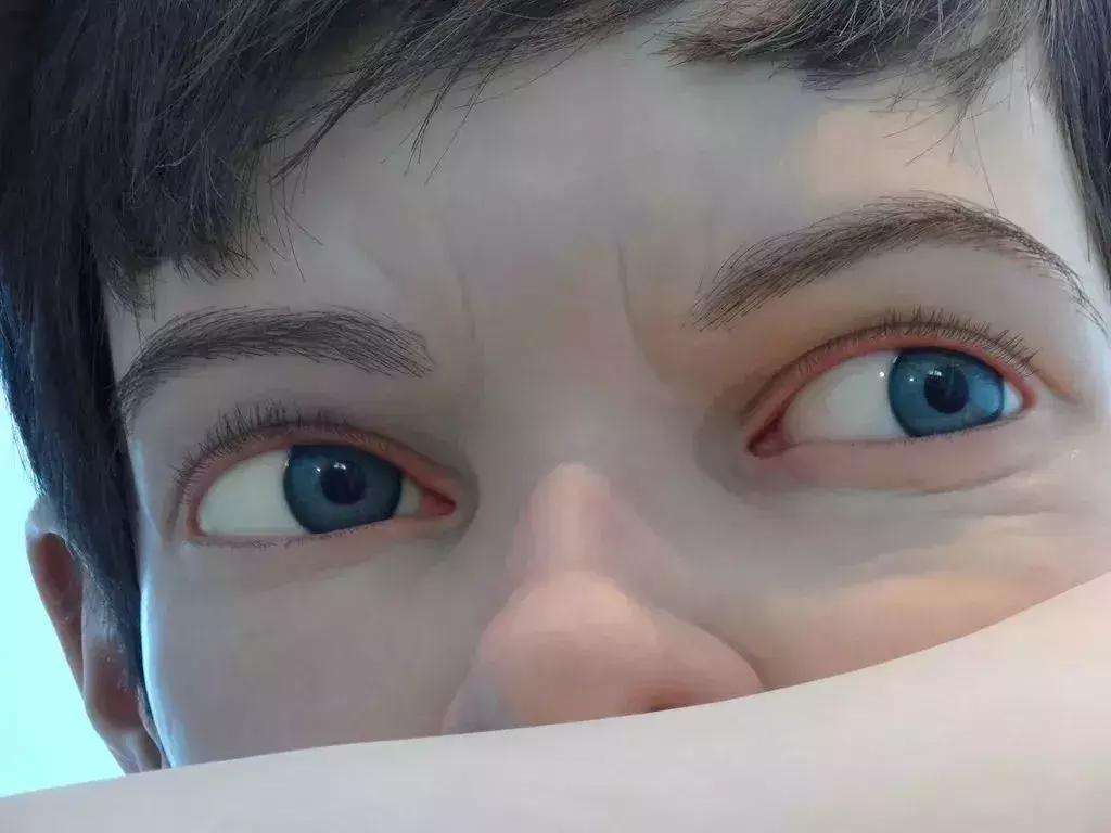 逼真雕塑人,真人雕塑吓人