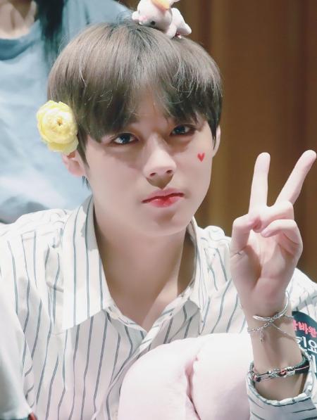 边伯贤是金泰妍的粉丝,水蜜桃边伯贤