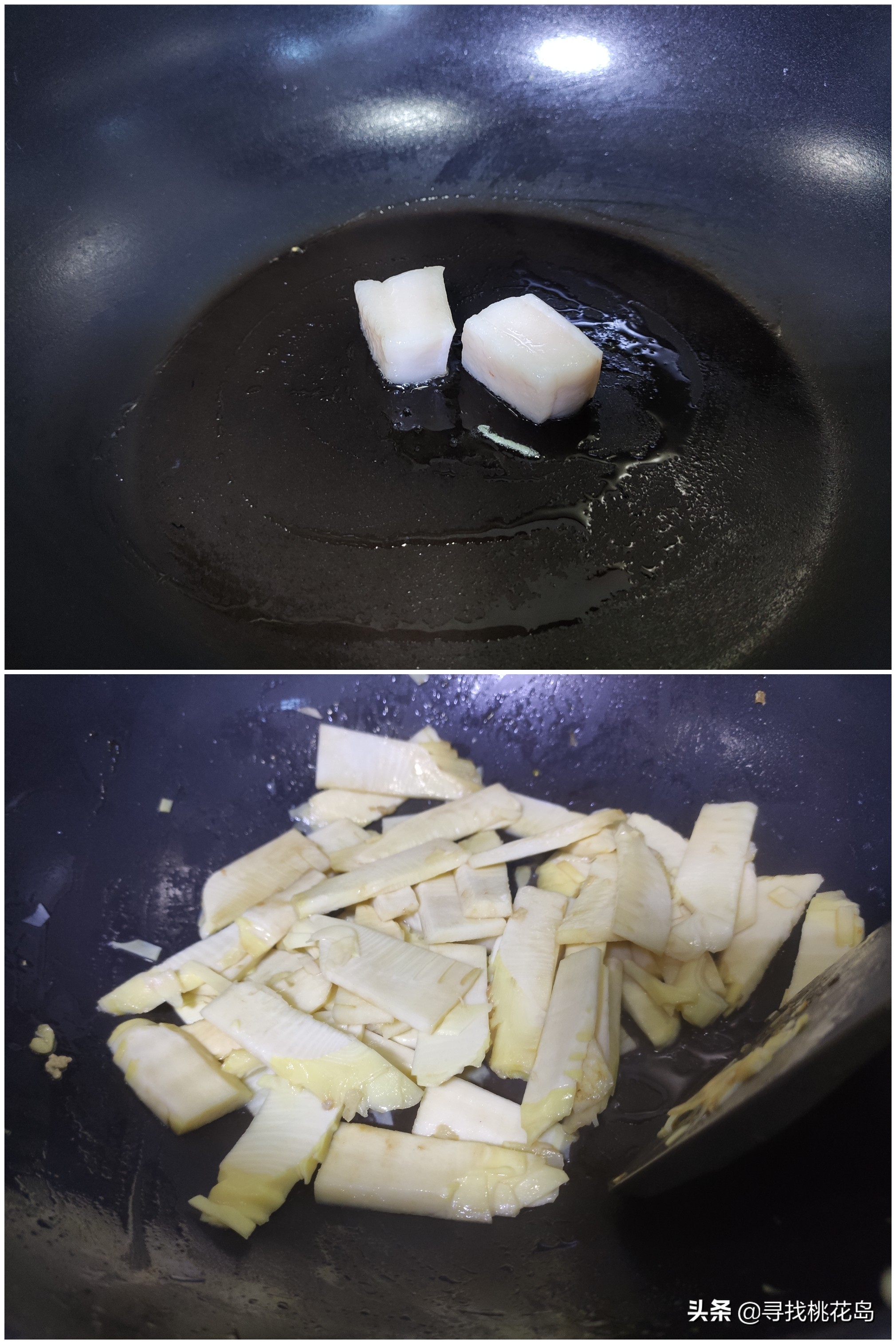冬笋腊肠这么炒，笋片不涩又入味，好吃下饭，冬天吃正当时