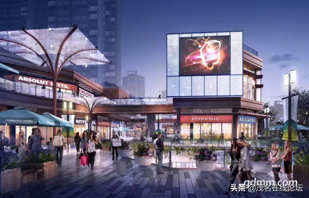 茂名华夏广场商业综合体,茂名最大的商业综合体