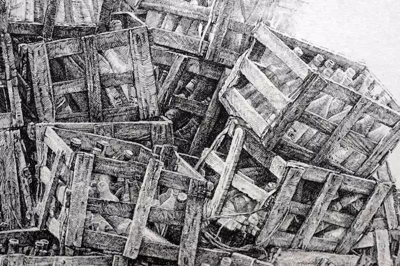 新一代中国钢笔画领军人物,极品五大钢笔画简直美爆