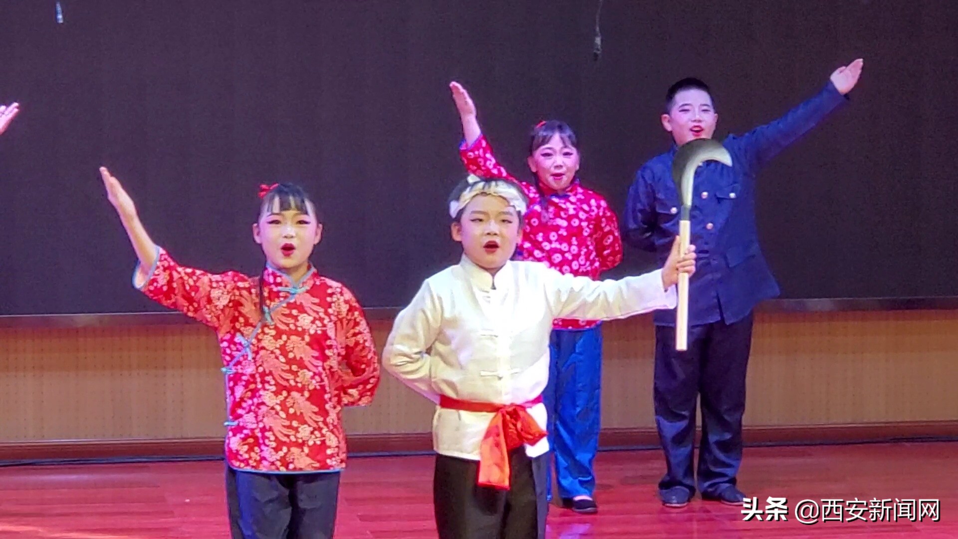 传承传统文化秦腔惠民演出,秦腔进校园幼儿园结束语