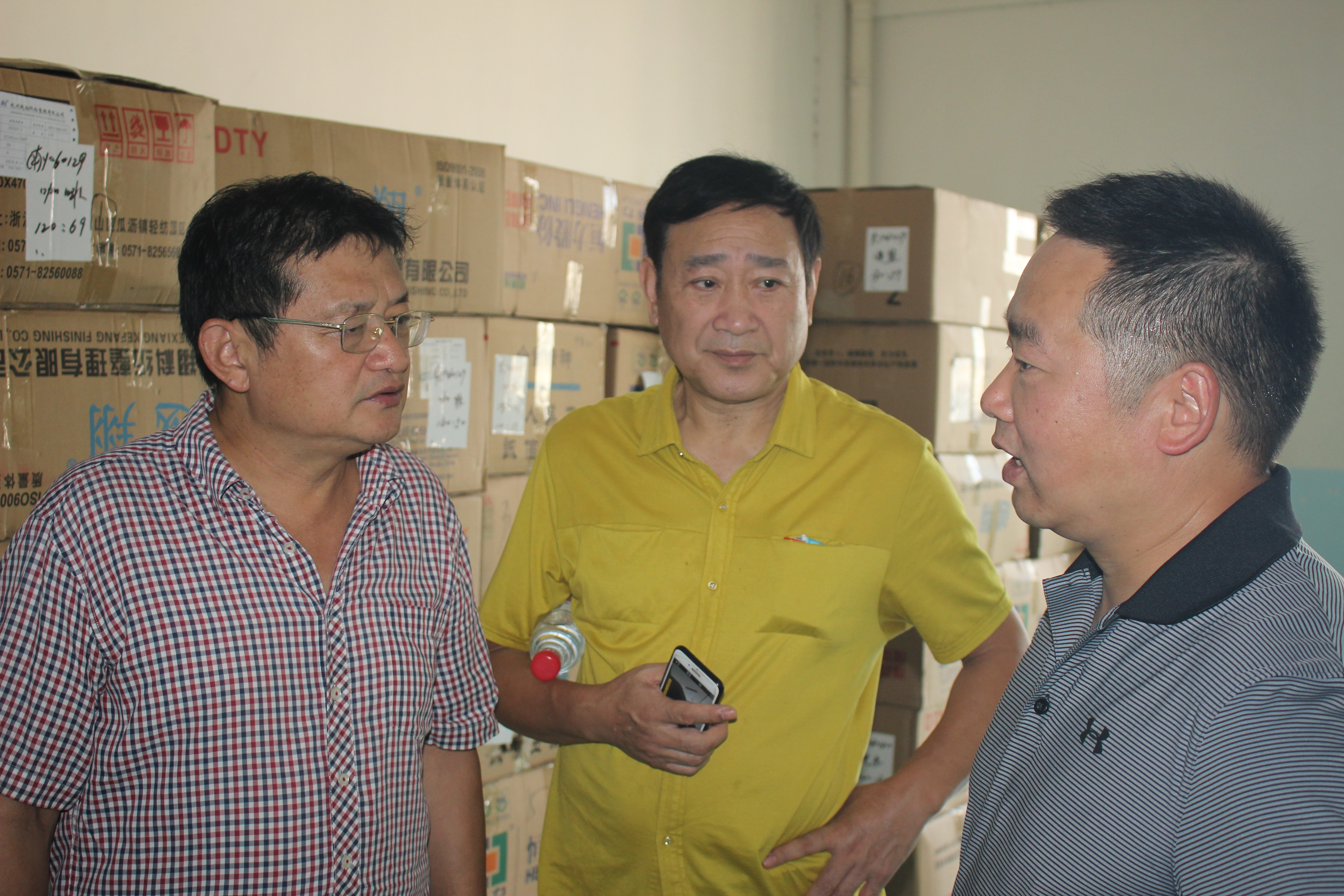 老科协到我县调研策划建设情况,义乌市科协走访调研专家工作站