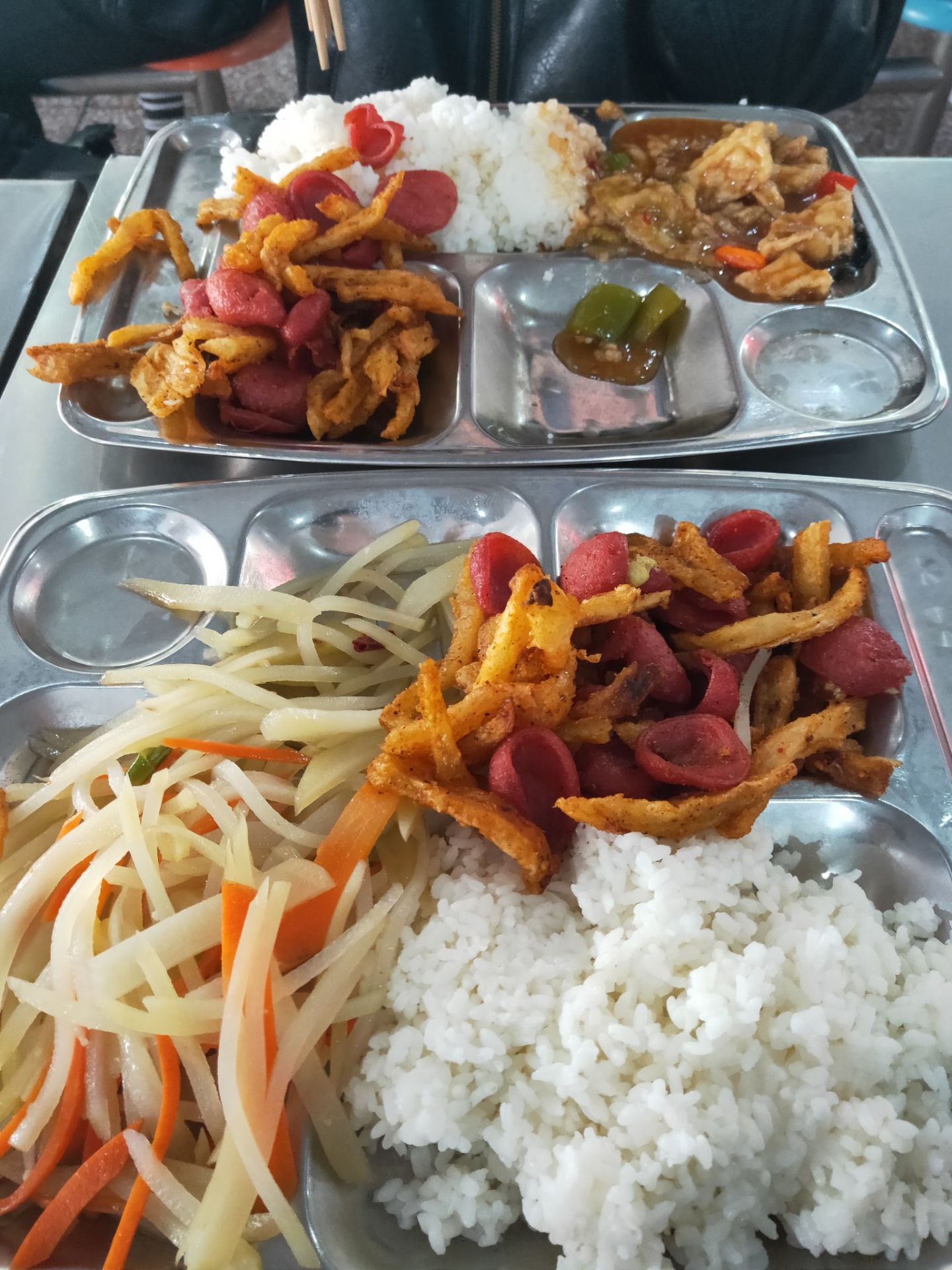 学校食堂好吃是什么体验？河南周口师范学院