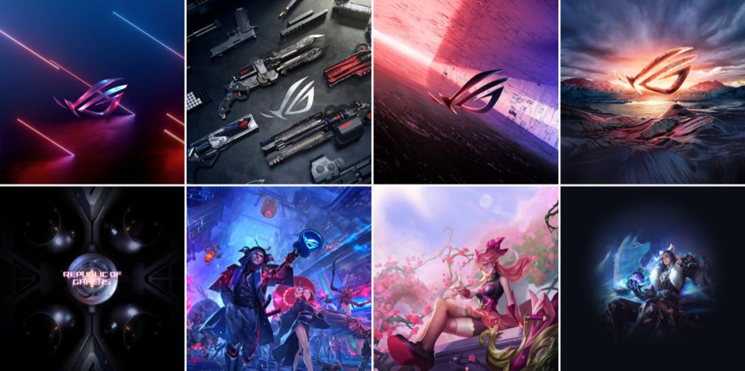 腾讯rog游戏手机5g游戏体验,rog游戏手机5官方壁纸