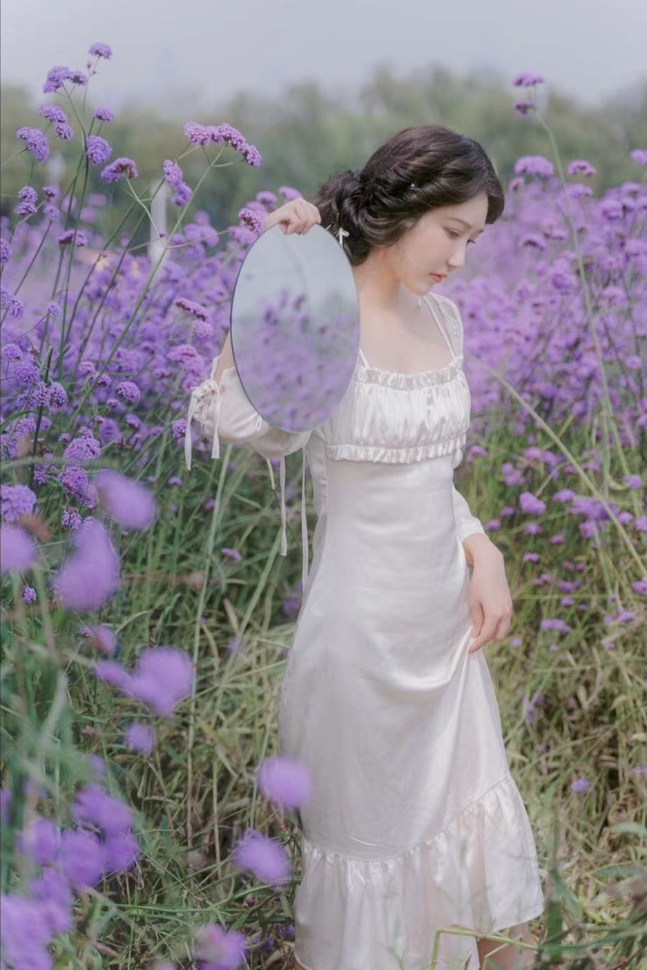 拍马鞭草与人摄影技巧,马鞭花怎么拍出大片