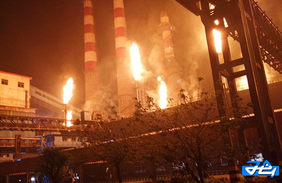 焦炉燃烧室结构示意图,焦炉放散系统