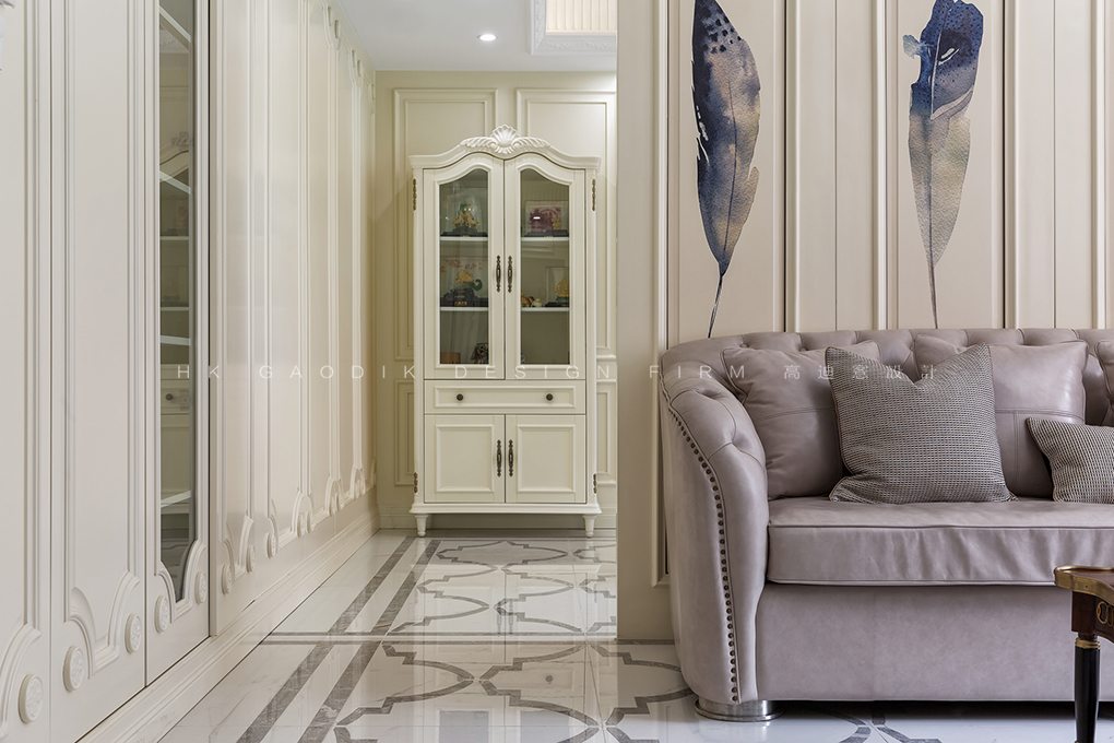 高迪愙实景|护墙板+石膏线，没有软装也超美！