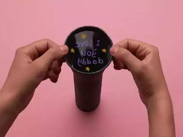 手工制作幼儿园立体天文望远镜,变废为宝手工望远镜制作儿童