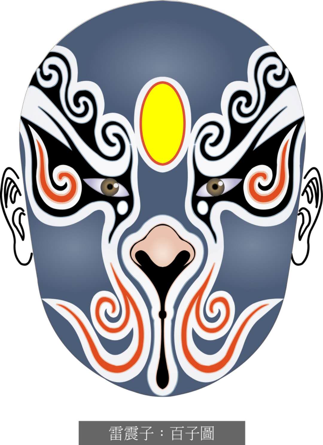 脸谱壁纸手机超清全面屏,国粹脸谱原版壁纸