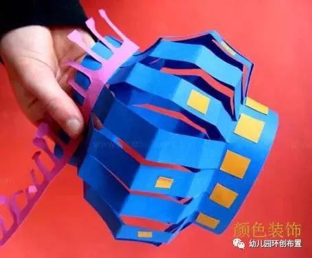 手工做灯笼六年级庆祝元旦灯笼,幼儿园元旦手工小灯笼制作方法
