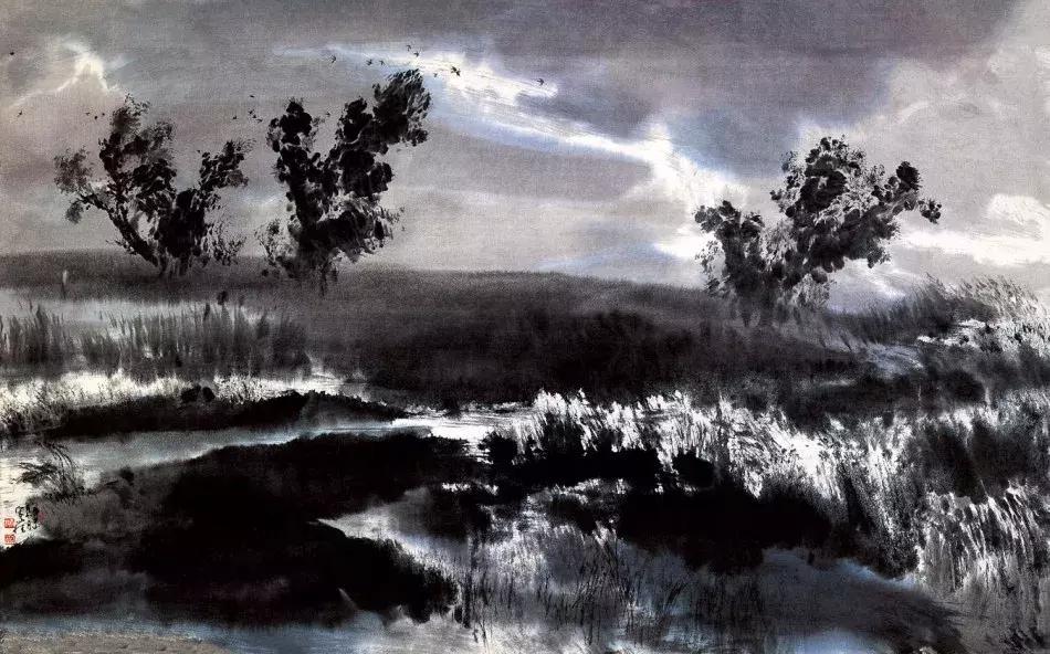 画家宋雨桂作品欣赏,宋雨桂山水书画作品