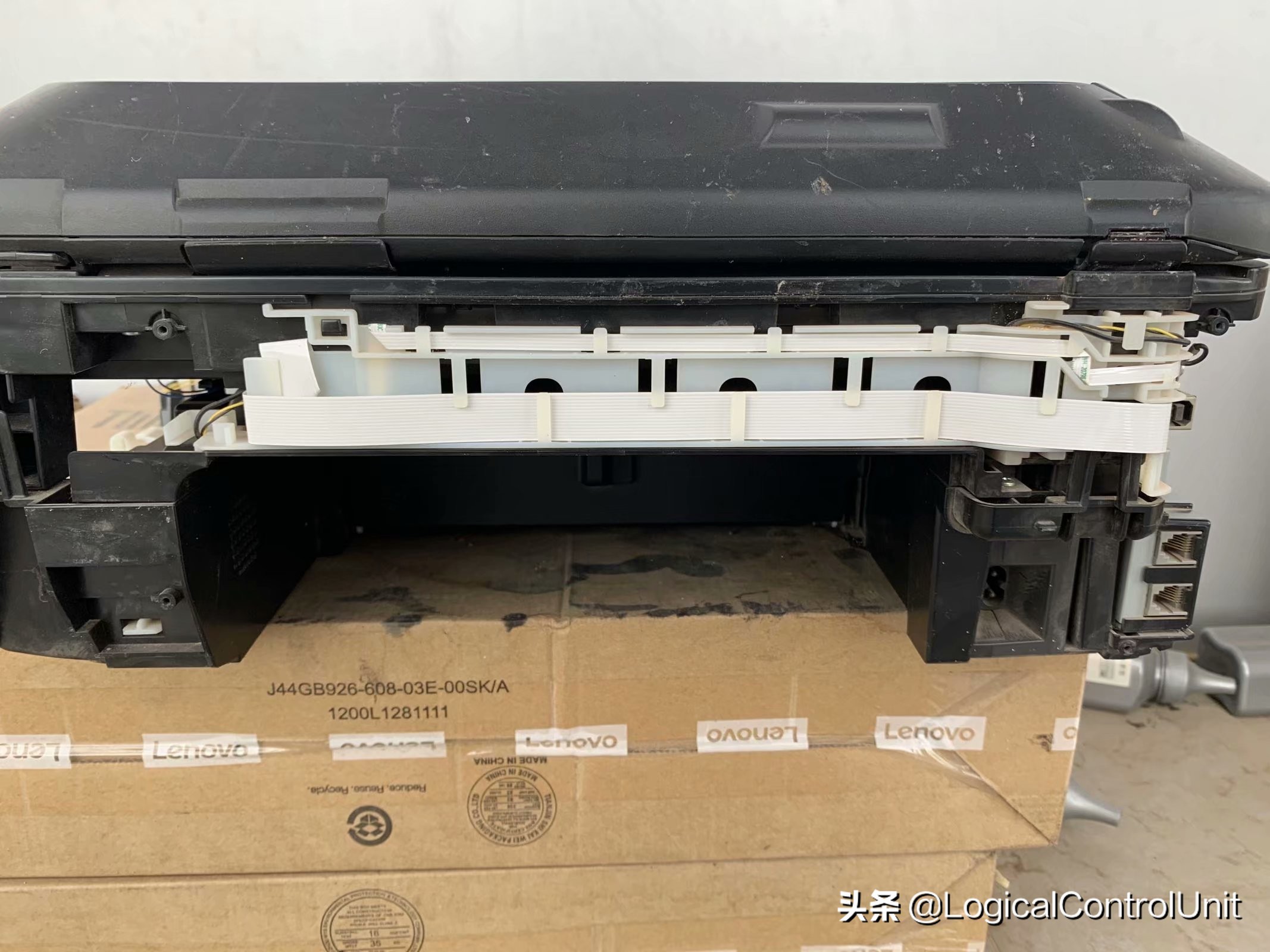 佳能mx378怎么清除卡纸,佳能打印机mx728拆卸步骤图解