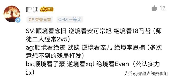 赛事社区热评：情久新阵容不虚SVAG，想赢巴西只能组国家队？