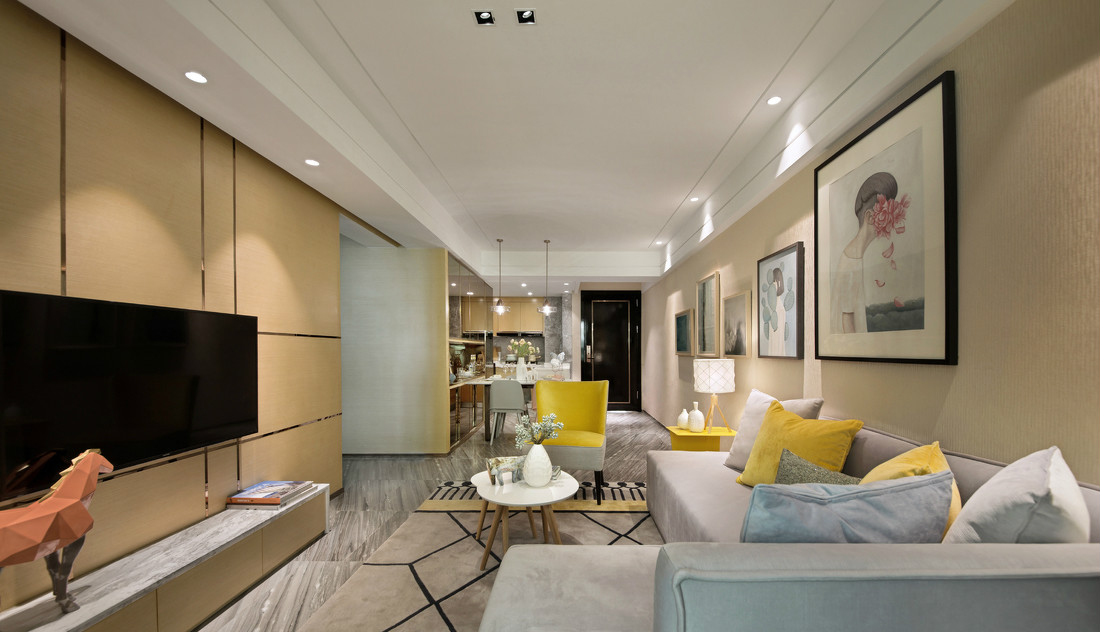 法式马卡龙色系风格,马卡龙色系轻奢风格