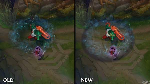 LOL鳄鱼、酒桶全皮肤特效演示大招技能特效增强