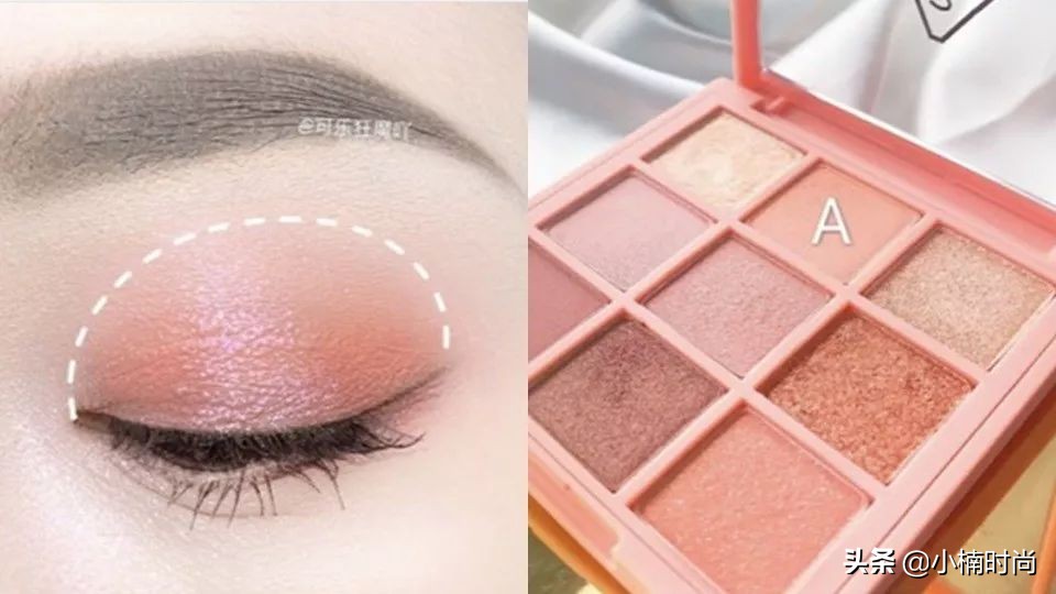 只有六种眼影的眼影盘怎么画眼影,最适合新手画眼影的日常眼影盘