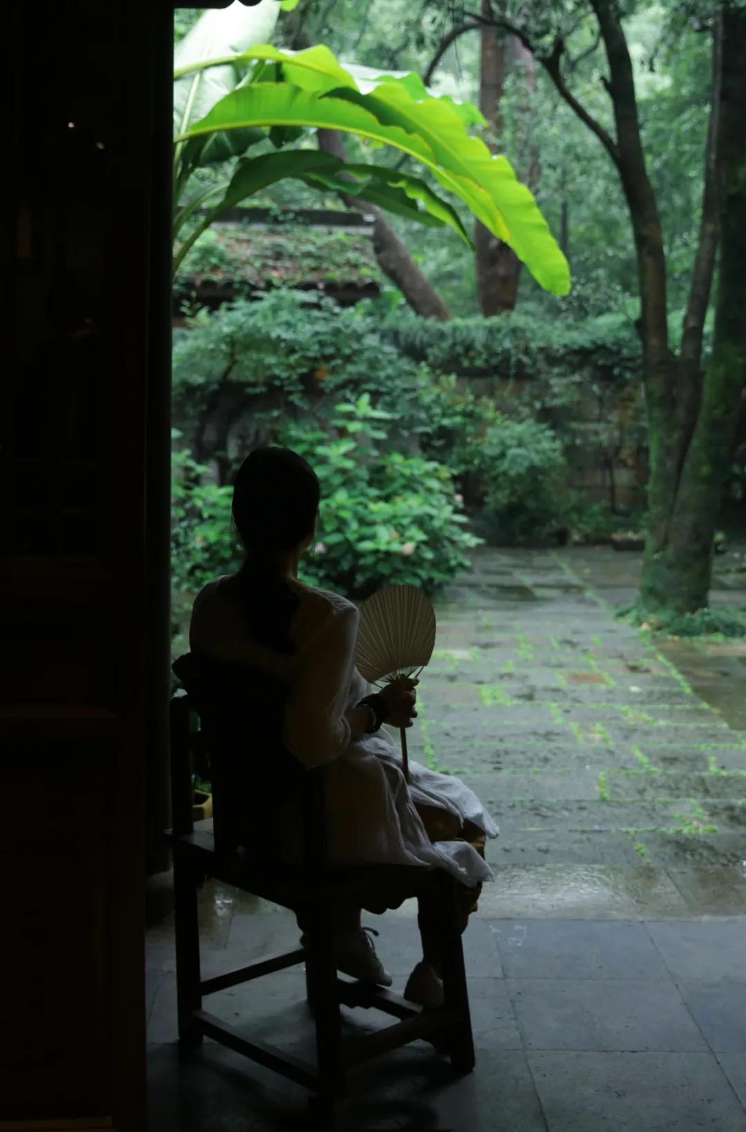 隔窗听夜雨先闻芭蕉声,隔窗知夜雨芭蕉先有声