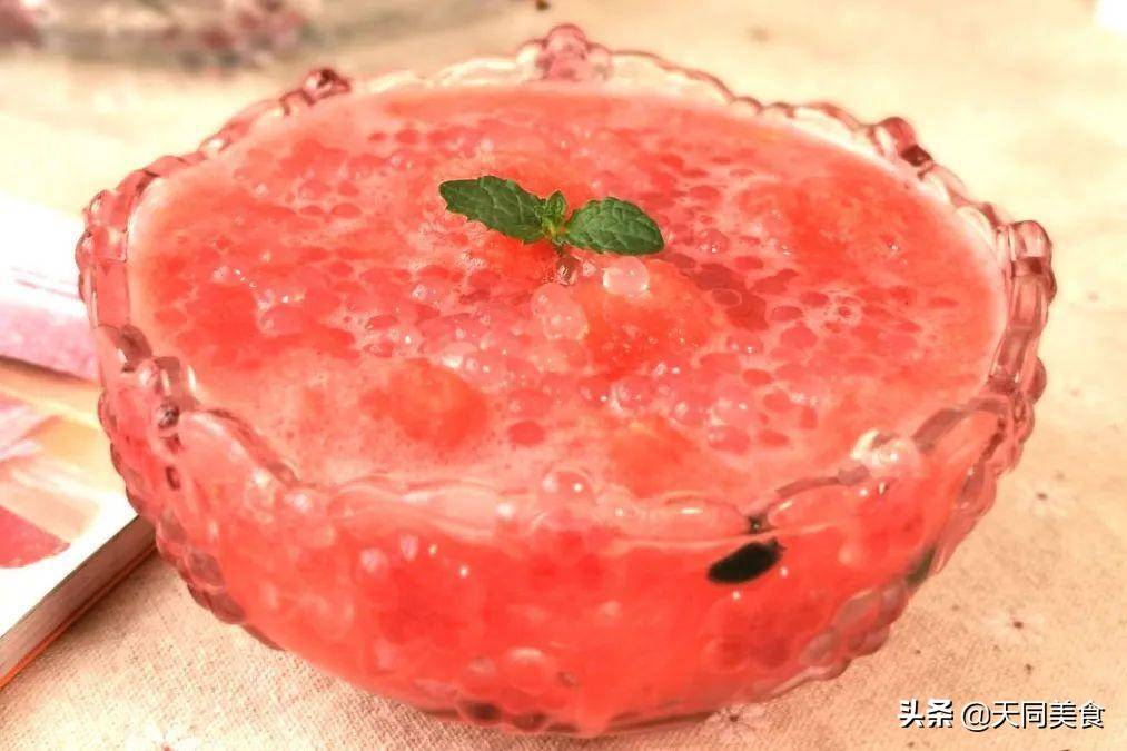 夏天好喝简单的西瓜饮品,夏日饮品自制西瓜饮品