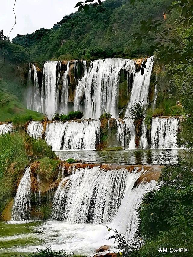 罗平九龙瀑布简介,旅行罗平九龙瀑布风景