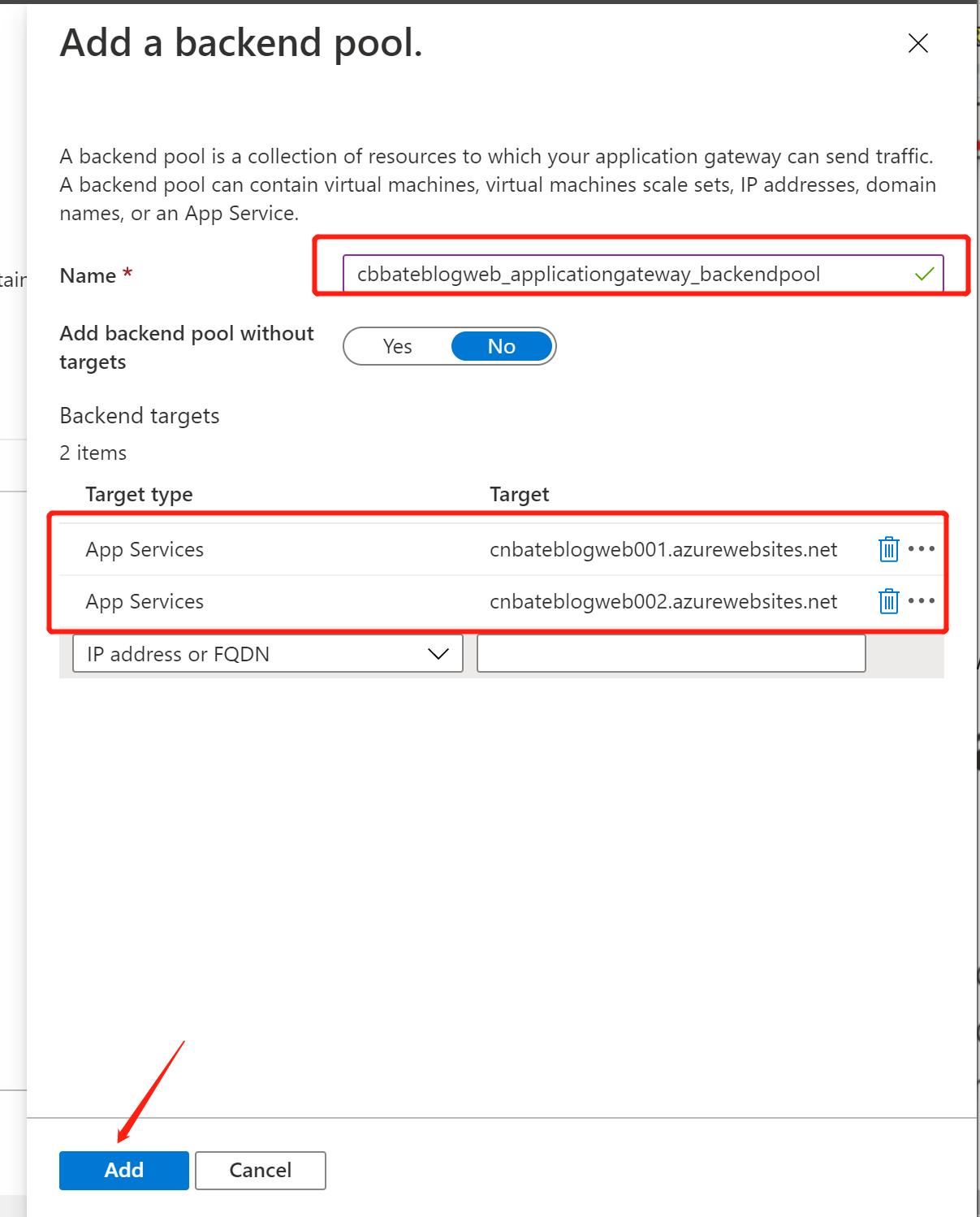 azure负载均衡,azure部署web应用