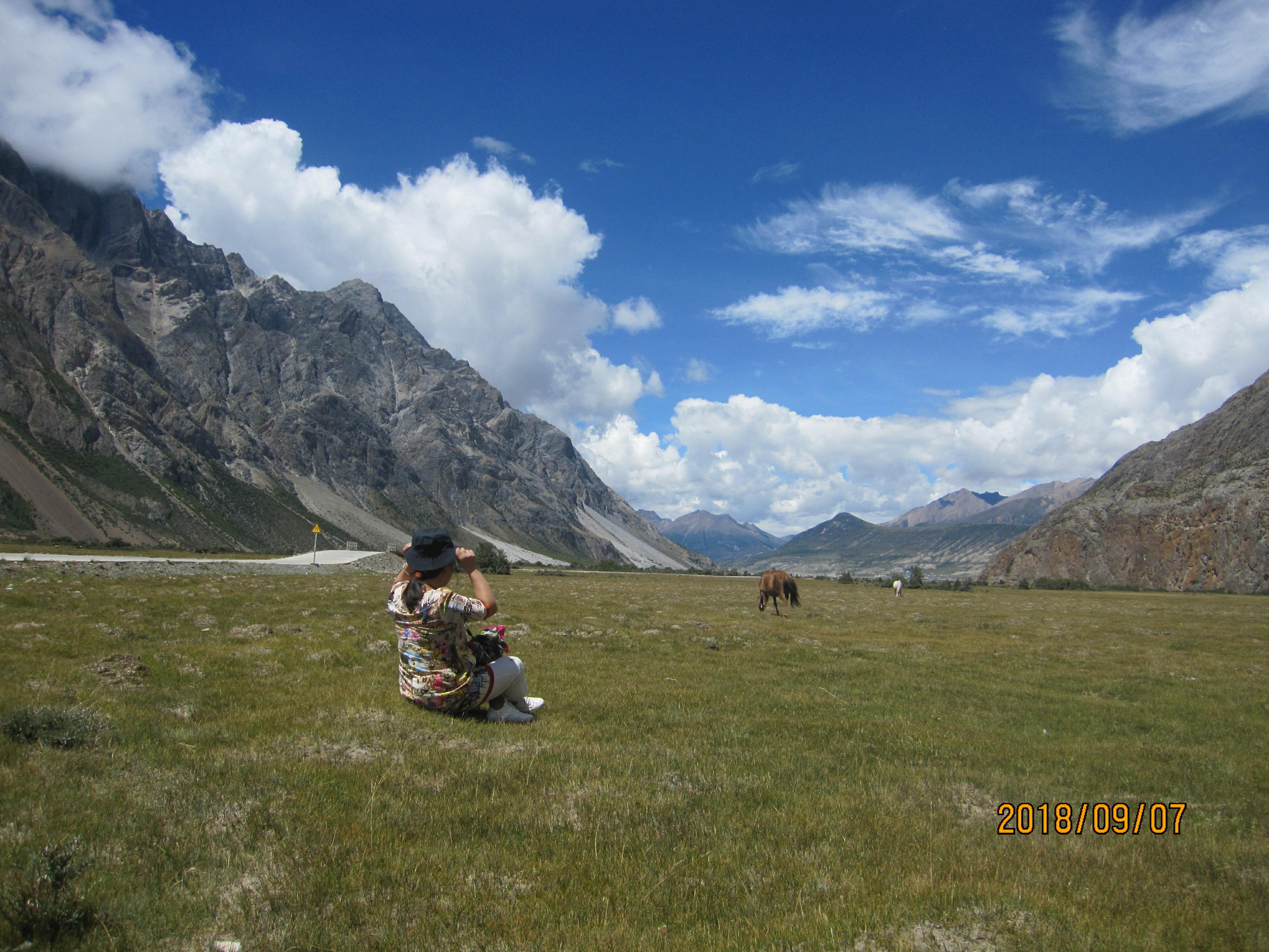 西藏第八天雪山下的然乌湖,从安徽到来西藏古冰川旅游攻略