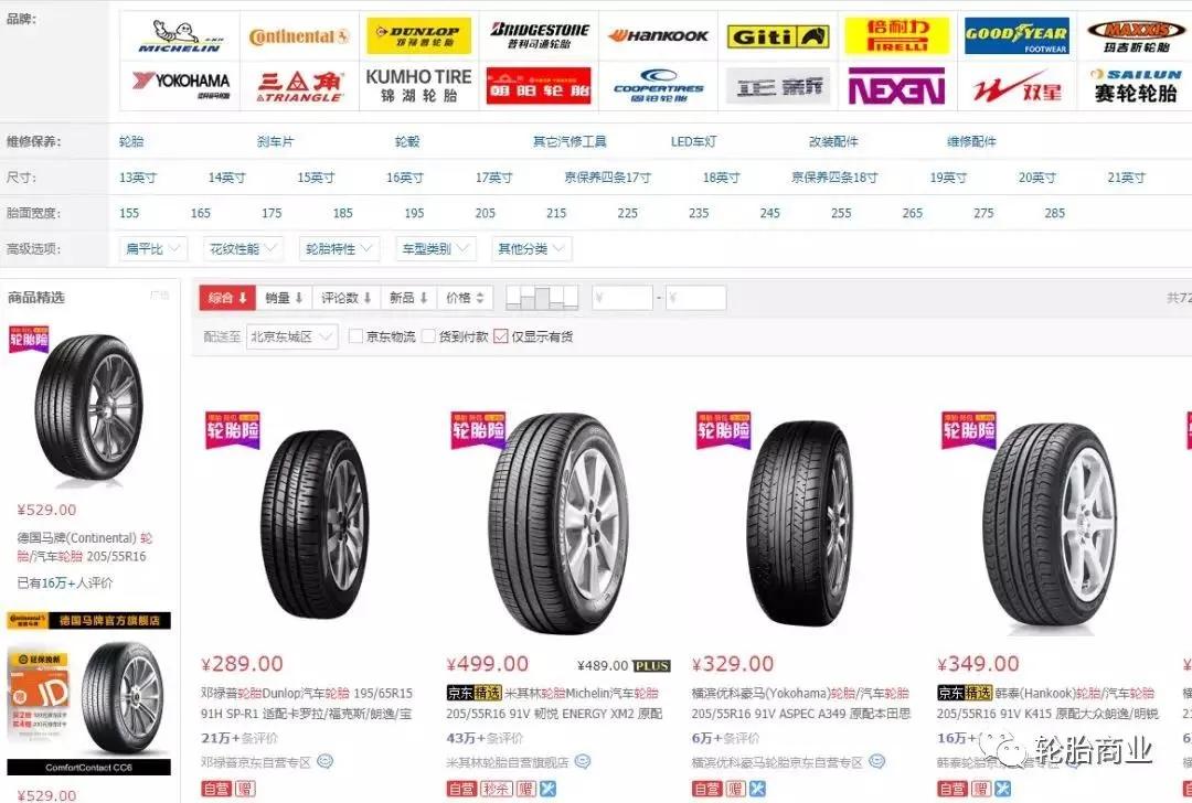 轮胎电商平台排行榜,轮胎电商这几年飞速扩张