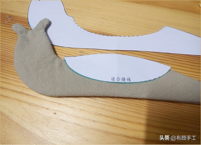 布艺兔子玩偶手工,牛仔布艺小熊手工