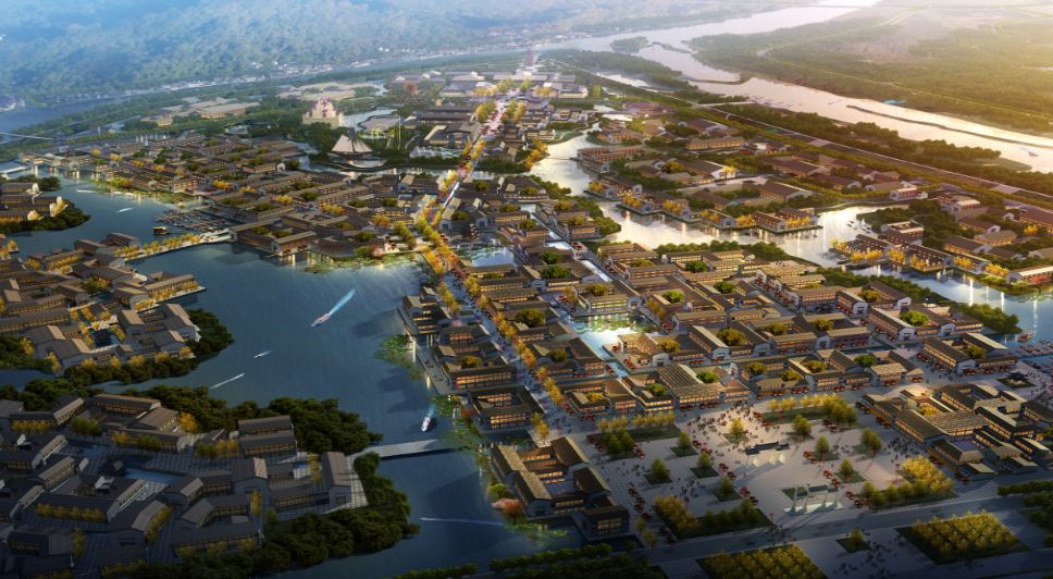 大家关注的彭山江口水镇