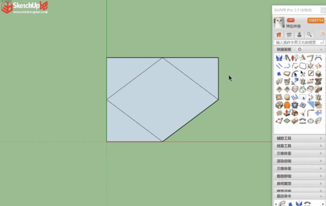 10分钟sketchup建模教程,sketchup建模思路