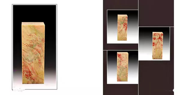 孤品桂林鸡血玉图片,惊艳雕刻桂林鸡血玉