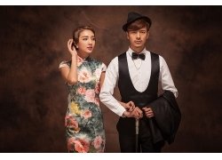 分享一组夏日室内婚纱照,9组室内婚纱照风格