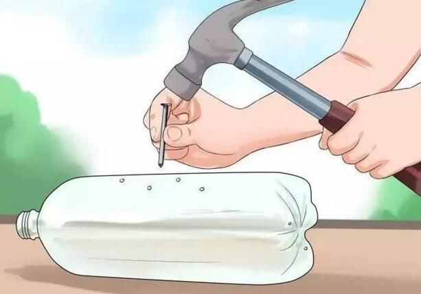 最简单的自动浇花神器不用买东西,浇花神器假期出差自动浇水