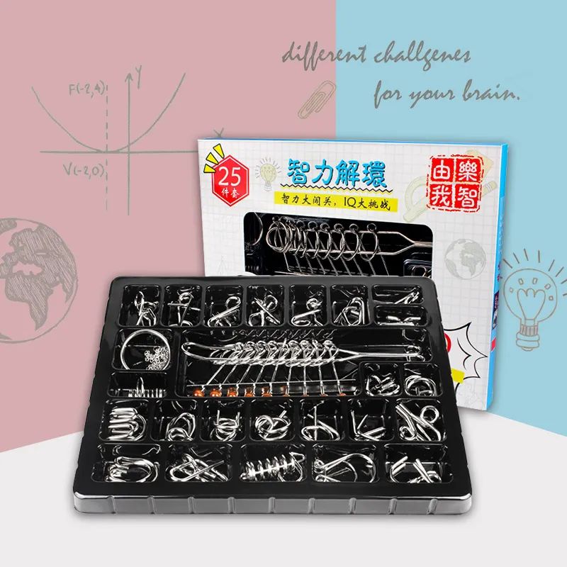 有趣简单的解密玩具,解谜盒益智玩具