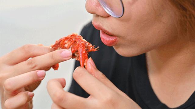 巴掌大小龙虾,深夜爆香小龙虾