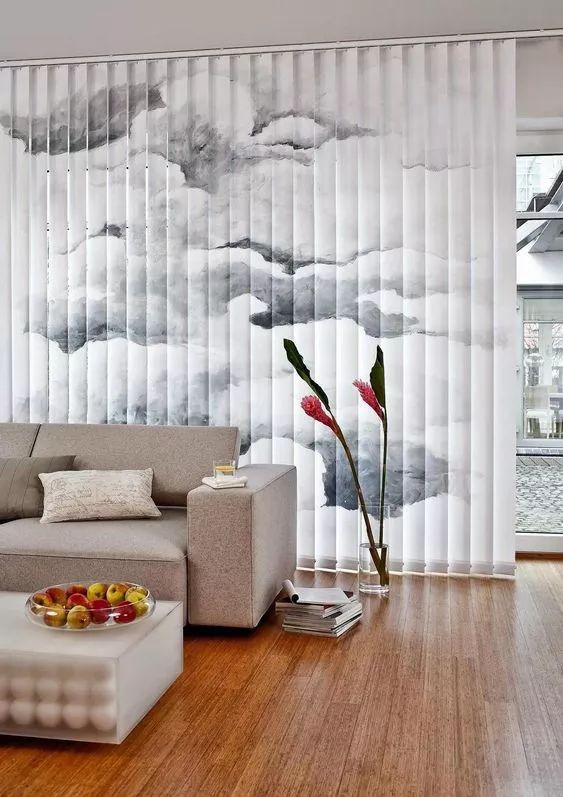 遮阳帘怎么设计,垂直帘效果图