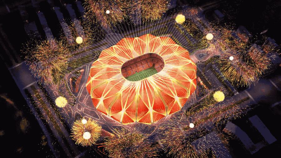 恒大球场效果图和视频,恒大新球场内部效果图曝光