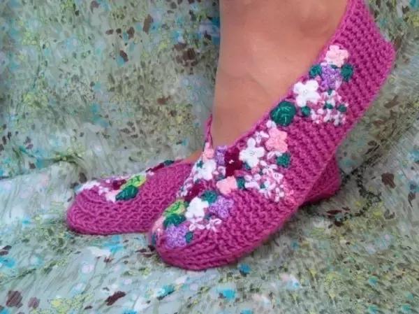 奇织妙想编织大课堂钩针编织拖鞋,钩针拖鞋花样图案大全简单又漂亮