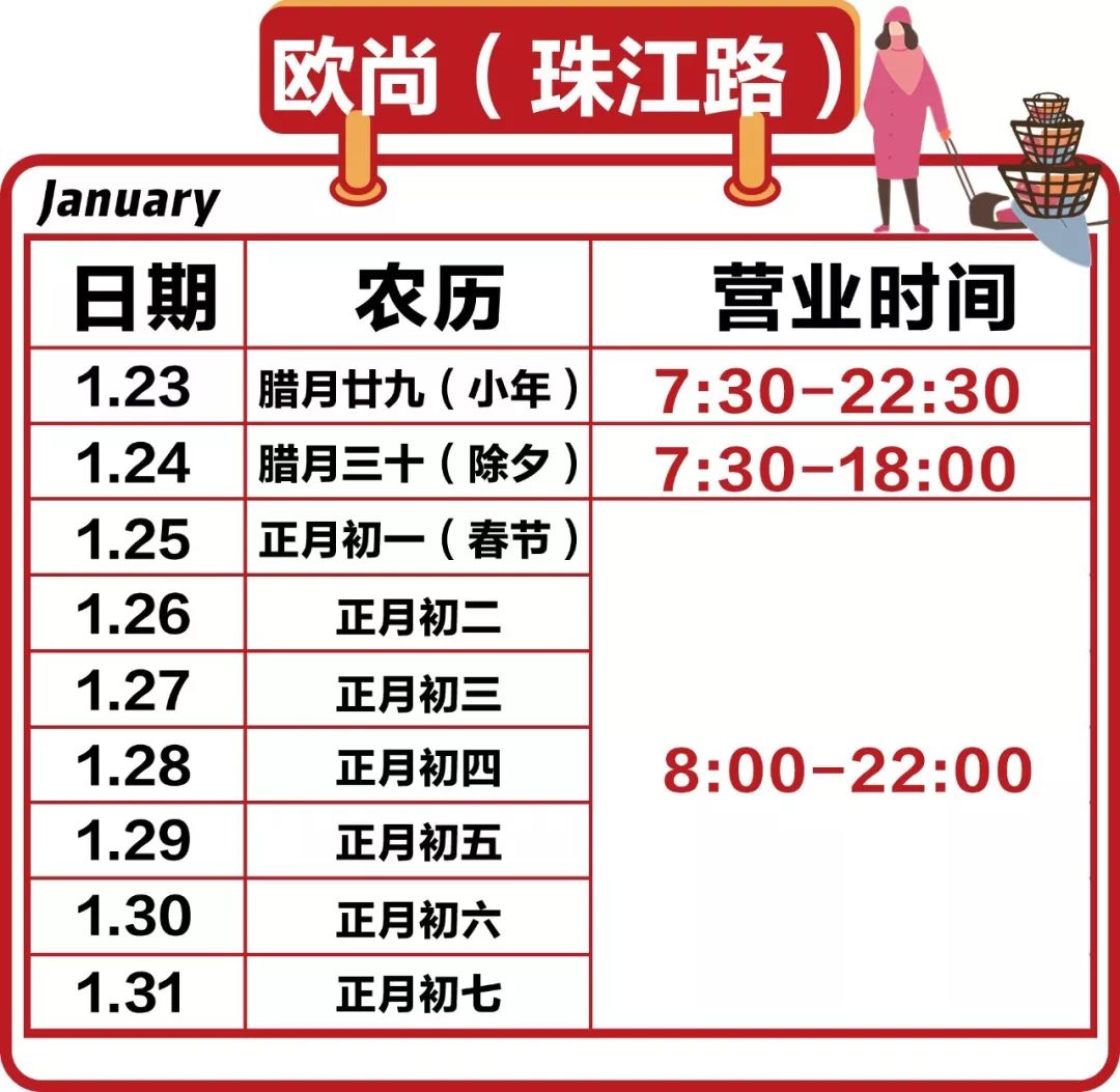 春节不打烊！常熟景区（场馆）、商圈假期开放时间安排表，请查收
