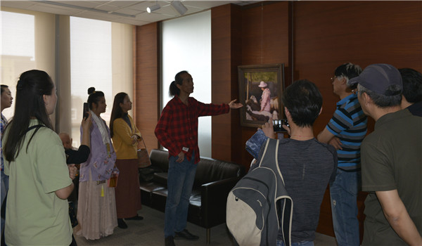 油画个展,刘亚明肖像油画个展在京举行