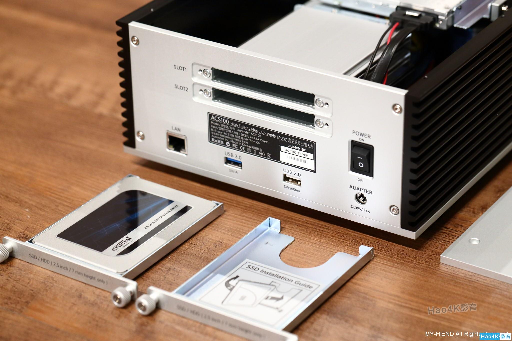 可转录储存数播：AurenderACS100音乐服务器