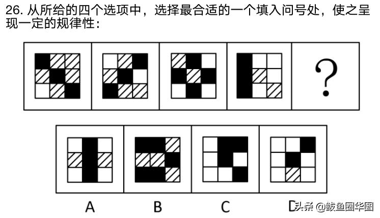 图形推理秒杀技巧黑白点,图形推理突破点