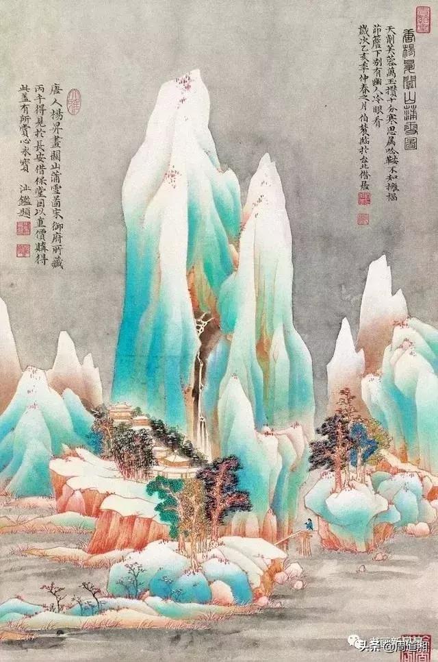 刘伯农花鸟画,刘继农国画欣赏