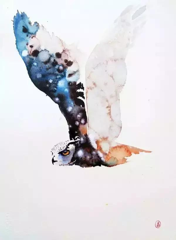 水彩大神之作,国外大师水彩值得一看