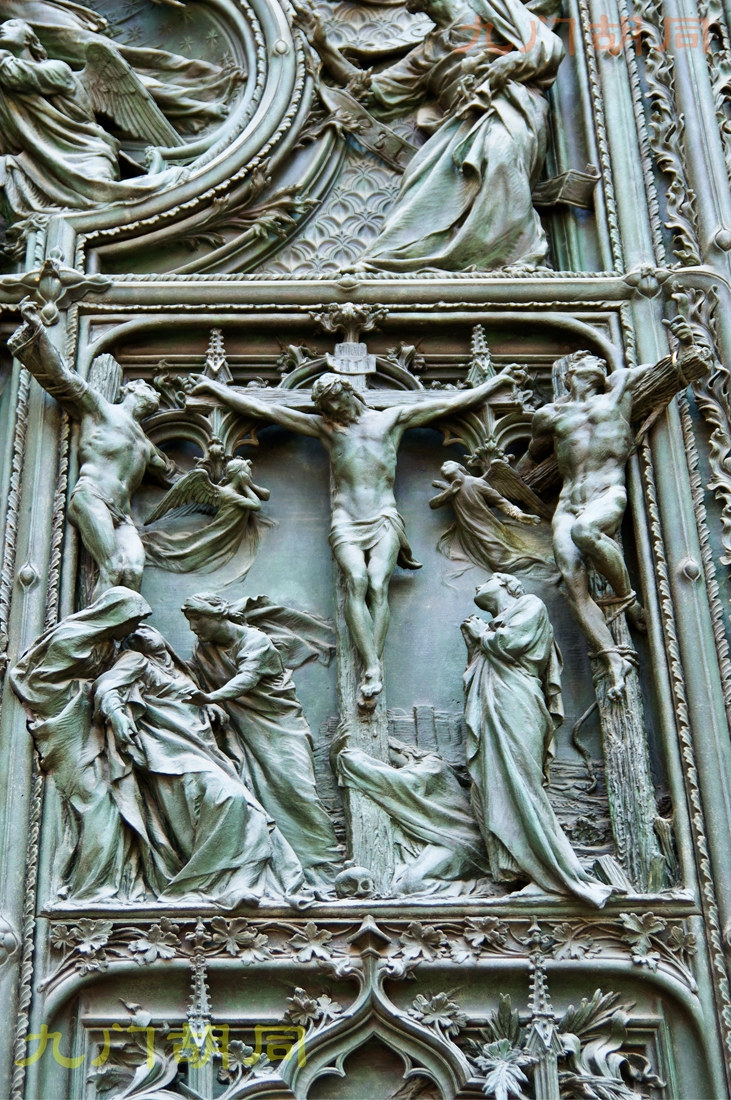 意大利旅游米兰大教堂,欧洲怀旧复古老片意大利