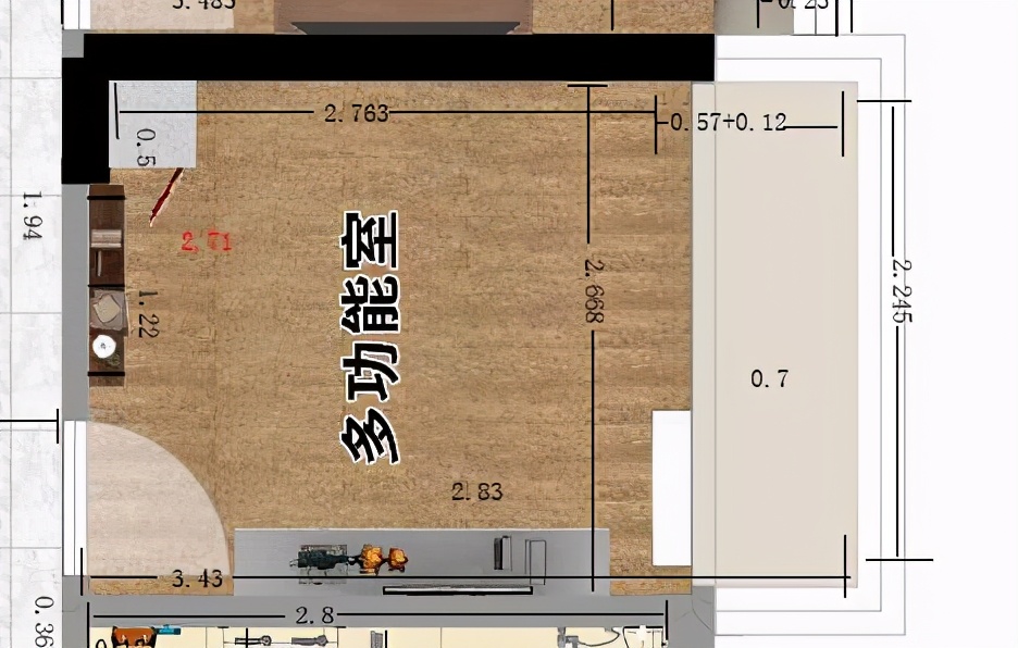 推荐一款简单精致的电脑桌,diy双人实木电脑桌